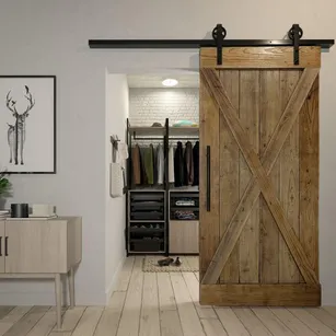 System przesuwny GTV LOFT 2 m czarny mat z domykaczem A-SN-LOFT-200-20MN