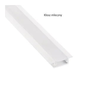 Profil LED DESIGN LIGHT INLINE MINI XL 2,9m biały + klosz mleczny