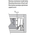 Szuflada MODERN BOX GTV szara niska 450 mm - Meblownia.pl