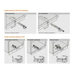 Podnośnik BLUM AVENTOS HK TOP TIP-ON mocny 22K2700T - 2 sztuki, LF 1730-5200 - Meblownia.pl