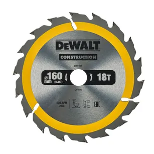Tarcza do cięcia drewna DeWalt 160x2,5x20 mm - 18 zębów DT1931-QZ