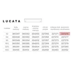 Uchwyt meblowy TULIP LUCATA 32 mm kolor aluminium - Meblownia.pl