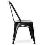 Metalowe krzesła ALFREDO czarne - Sklep z meblami Meblownia