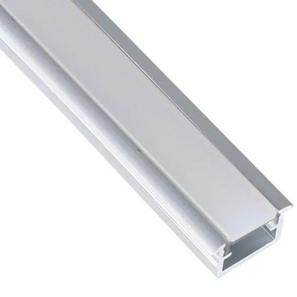 Profil LED DESIGN LIGHT INLINE MINI 2,9m aluminium + klosz mleczny - Meblownia.pl
