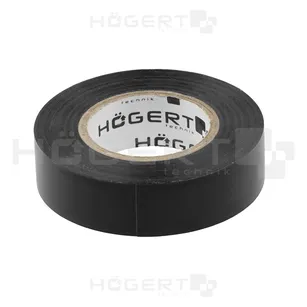 Taśma izolacyjna PVC HOGERT HT1P281 czarna 20m