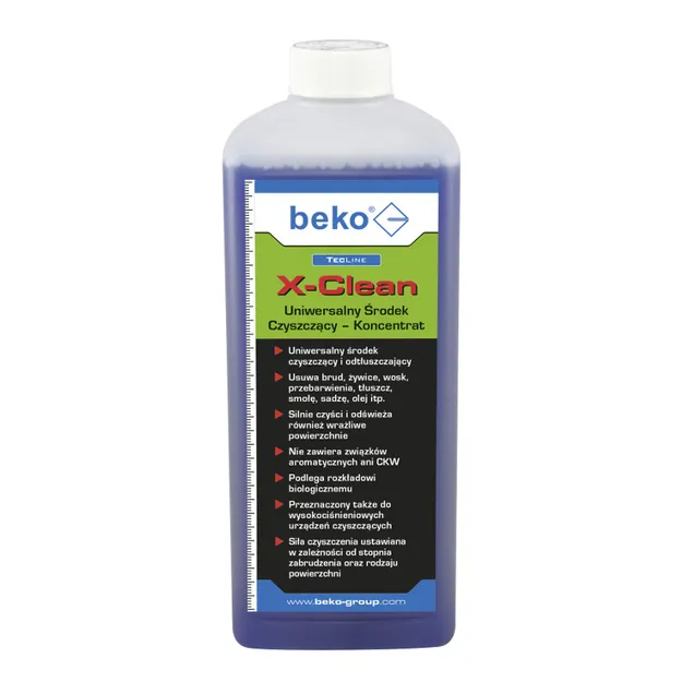 Środek czyszczący koncentrat BEKO TecLine X-Clean 1 litr - Meblownia.pl