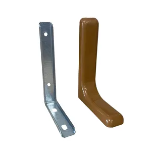 Wspornik do półek L-120 mm orzech jasny - 2 sztuki