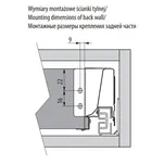 Szuflada MODERN BOX pod piekarnik GTV szara 500 mm PB-D-KPL68-500-80 - Meblownia.pl