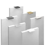 Uchwyt meblowy krawędziowy GTV HEXI 32/50 mm biały mat UA-HEXI-10M - Meblownia.pl