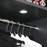 Oprawa LED OVAL wpuszczana zimny biały inox DESIGN LIGHT OVAL-2W-STDR-BZ-01 - Sklep meblownia.pl