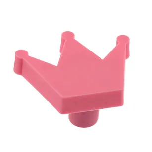 Gałka meblowa dziecięca GTV CROWN różowa korona UM-CROWN-RZ