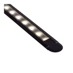 Profil LED DESIGN LIGHT INLINE MINI XL 2m czarny + klosz czarny - Meblownia.pl