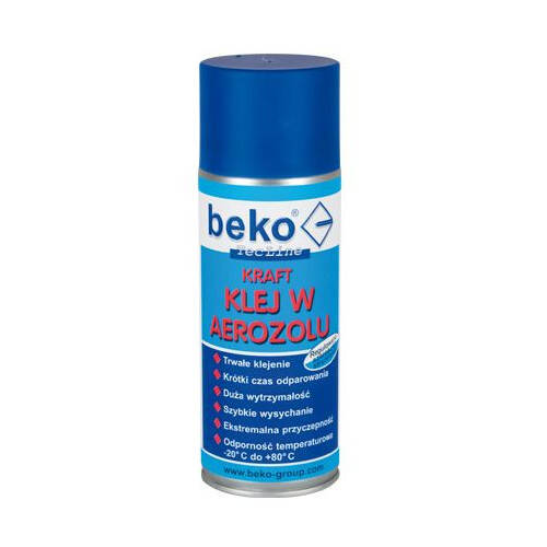 Klej w aerozolu BEKO TECLINE 400 ml - Meblownia.pl