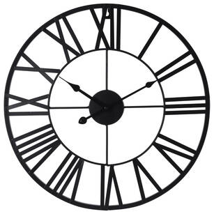 Zegar ścienny HZ1003610 czarny 47 cm
