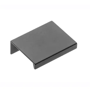 Czarny uchwyt krawędziowy GTV HEXI 32/50 mm UA-HEXI-20M