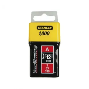 Zszywki STANLEY typ A 12 mm - 1000 sztuk (1-TRA208T)