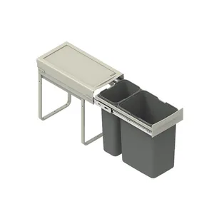 Podwójny segregator na odpady REJS JC603 30 (1x9L+1x20L) WE14.1561.05.549