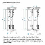 System drzwi przesuwnych VALCOMP ARES 2 2000 mm - Meblownia.pl