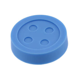Uchwyt meblowy gumowy GTV BUTTON niebieski