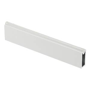 Drążek do szafy prostokątny GTV 3m (2 odcinki: 2m +1m) biały