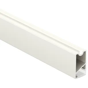 Drążek do szafy prostokątny LED HAFELE LOOX 5104 - 1,2m biały 801.26.701