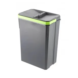 Pojedynczy pojemnik do segregacji śmieci GTV AXISPACE 7L - antracyt PB-AS-W-7L