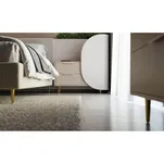 Uchwyt krawędziowy GTV HEXA 32 mm kaszmir UA-HEXA-32-23 - Meblownia.pl