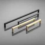 Złoty uchwyt meblowy GTV NYXA 128 mm UZ-NYXA-128-18 - Meblownia.pl
