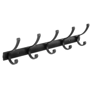 Wieszak ścienny DOMINO 9107 czarny mat