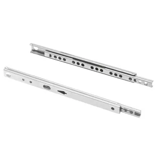 Prowadnica kulkowa do szuflady GTV H-17 406 częściowy wysuw PK-0H17406XP - komplet