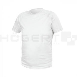 T-shirt poliestrowy HOGERT biały rozm.L HT5K401-L