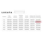 Uchwyt meblowy TULIP LUCATA 64 mm kolor aluminium - Meblownia.pl