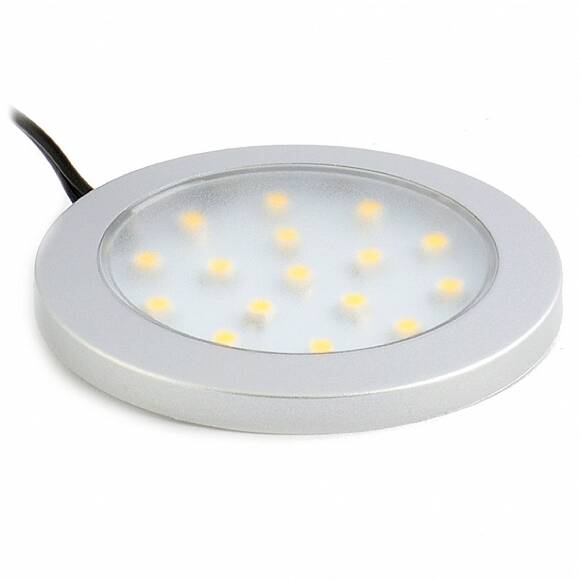 Oprawa LED ORBIT aluminium barwa ciepła biała 1,5W  - Meblownia.pl