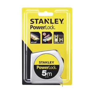 Miara zwijana STANLEY PowerLock 5m x 19mm (0-33-194) - blister