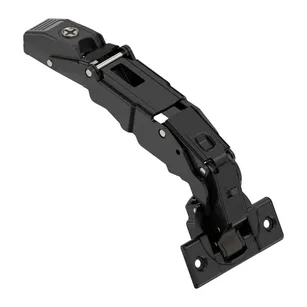 Zawias nakładany BLUM CLIP TOP BLUMOTION ONYX 155° 71B7550, uskok 0, cichy domyk