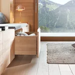 Prowadnica do szuflady BLUM MOVENTO S 550 mm 40kg 760H5500S - komplet - Meblownia.pl