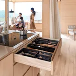 Prowadnica do szuflady BLUM MOVENTO S 550 mm 40kg 760H5500S - komplet - Meblownia.pl