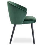 Krzesło tapicerowane MADERA zielone velvet - Meblownia.pl