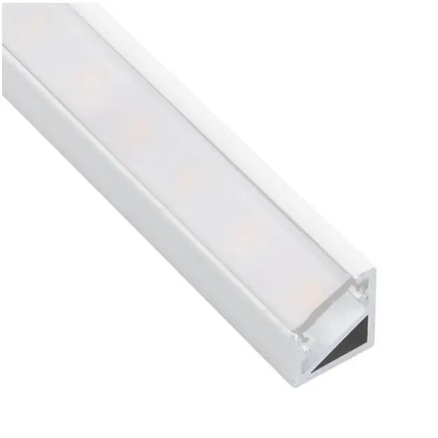 Profil LED DESIGN LIGHT TRI-LINE MINI 2m biały + klosz mleczny - Meblownia.pl