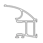 Rączka TRAFO GTV 10/4mm L-2,7m anoda A-R10TRAFO-270-05 - Meblownia.pl