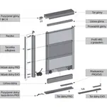 Tor górny GTV 3m biały A-TG-300-10 - Meblownia.pl