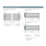 Prowadnica kulkowa do szuflady GTV H-53 700 PK-0-H53-700 100kg - komplet - Meblownia.pl