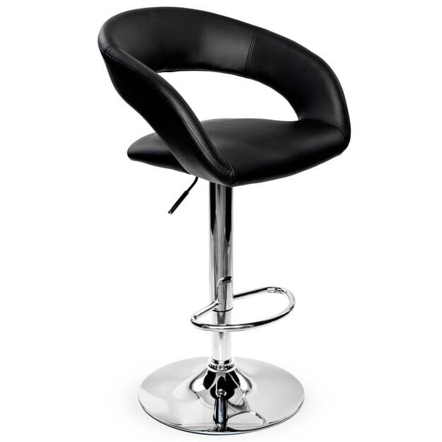 Hoker - krzesło barowe HKB-06 czarne - Meblownia.pl