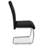 Krzesło kuchenne SILVIO czarne - Sklep meblowy Meblownia