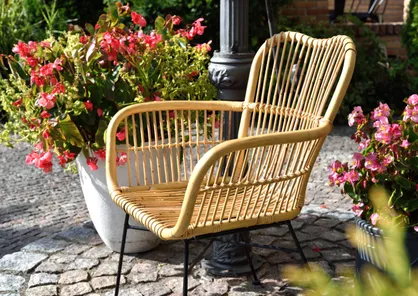 Krzesła rattanowe - wprowadź elementy stylu boho do Twojego domu