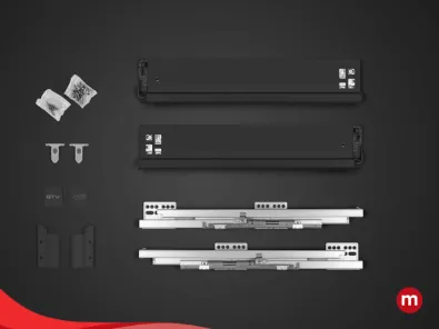 Czarne okucia meblowe - nowy trend w meblarstwie